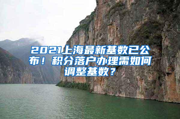 2021上海最新基数已公布！积分落户办理需如何调整基数？