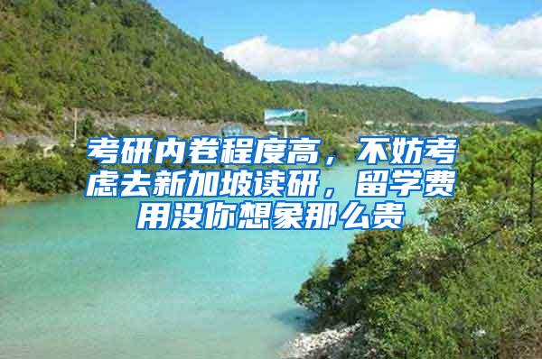 考研内卷程度高，不妨考虑去新加坡读研，留学费用没你想象那么贵