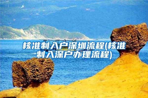 核准制入户深圳流程(核准制入深户办理流程)