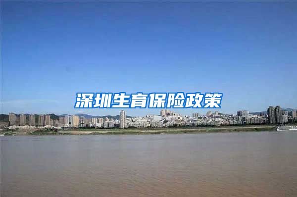 深圳生育保险政策