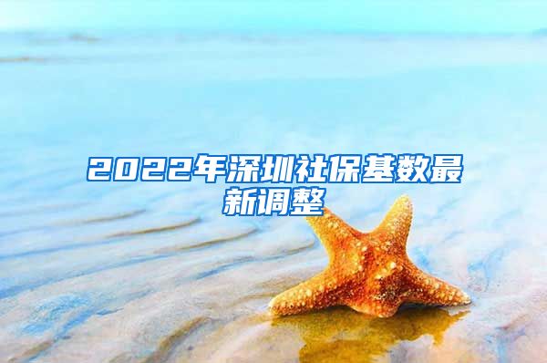 2022年深圳社保基数最新调整